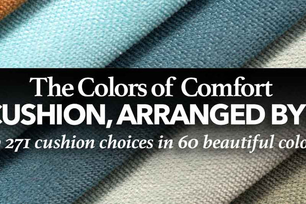 Our Rainbow Collection of Cushions Types and Colors