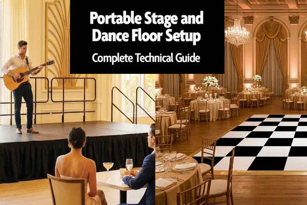 Portable Stage & Dance Floor Setup: Complete Technical Guide
