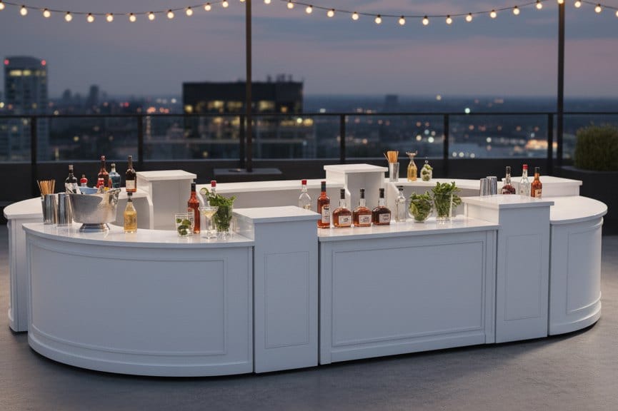 Chivari modular portable bars