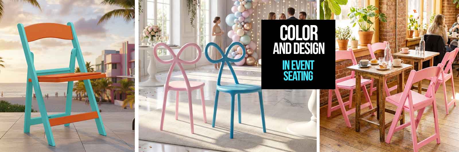 Color and Design in Event Seating: Strategic Selections for Visual Impact