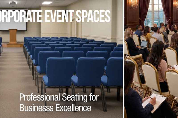 Corporate Event Spaces: Professional Seating for Business Excellence