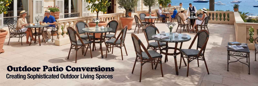 Outdoor Patio Conversions: Creating Sophisticated Outdoor Living Spaces