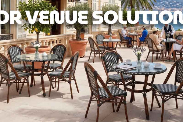 Outdoor Venue Solutions: Patio Furniture Excellence
