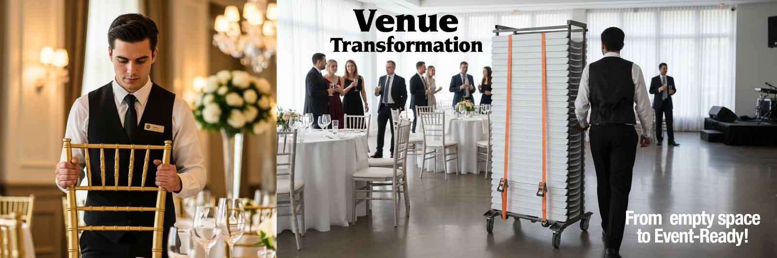 Venue Transformation: From Empty Space to Event-Ready