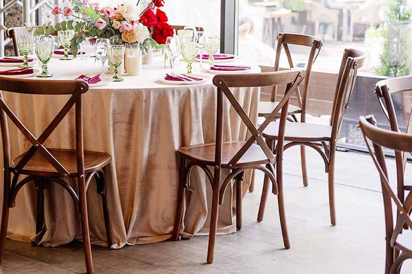 Cross-Back Chairs: Real Wood vs. Resin Wood Lookalikes