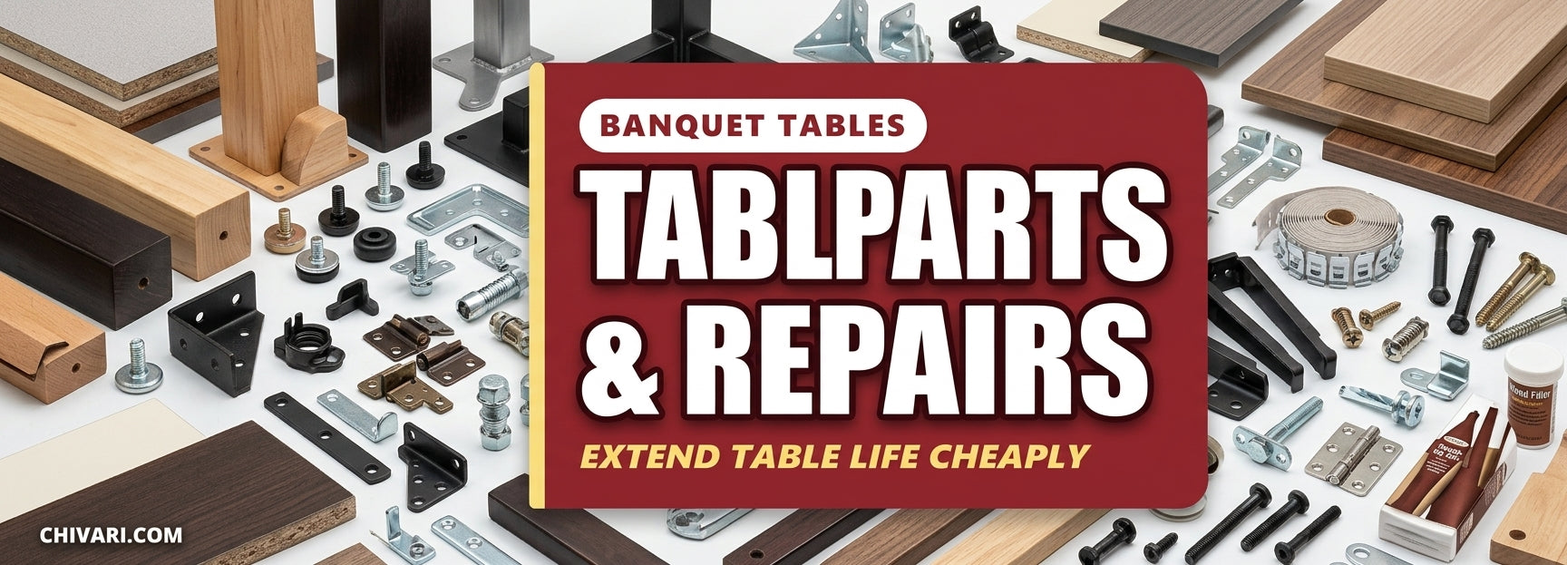 Banquet Table Parts and Repairs: Extend Table Life Cheaply