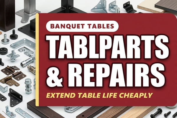 Banquet Table Parts and Repairs: Extend Table Life Cheaply