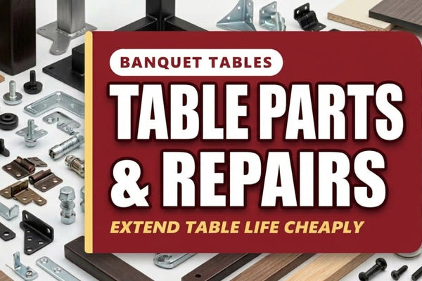 Banquet Table Parts and Repairs: Extend Table Life Cheaply