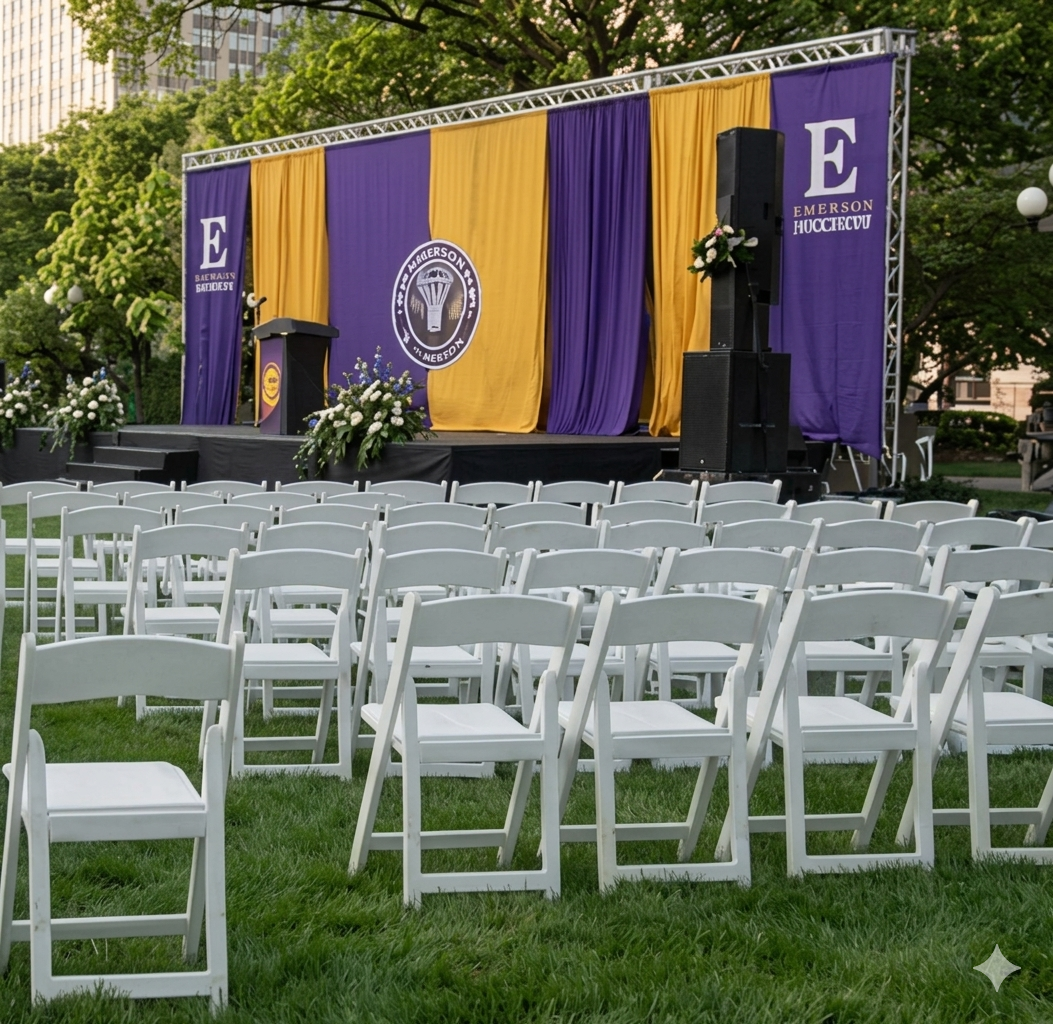 Resin Folding Chairs: The Outdoor Ceremony Chair That Endures the Weather