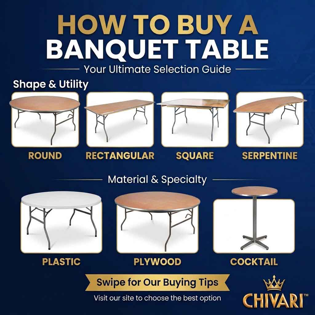 How to Buy a Banquet Table