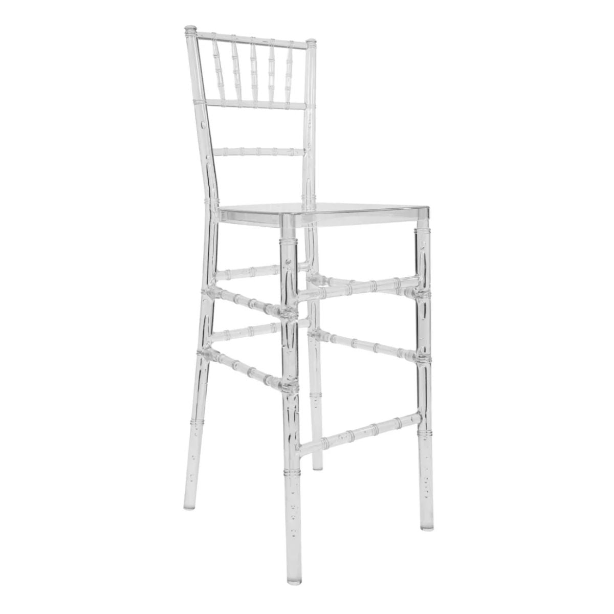 Clear Resin Chiavari Barstools