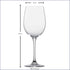 Zwiesel Fortessa Fortessa Classico Wine/Water Goblet (1) 18.4oz - Case of 6 - 0003.106220 ZFG-0003.106220