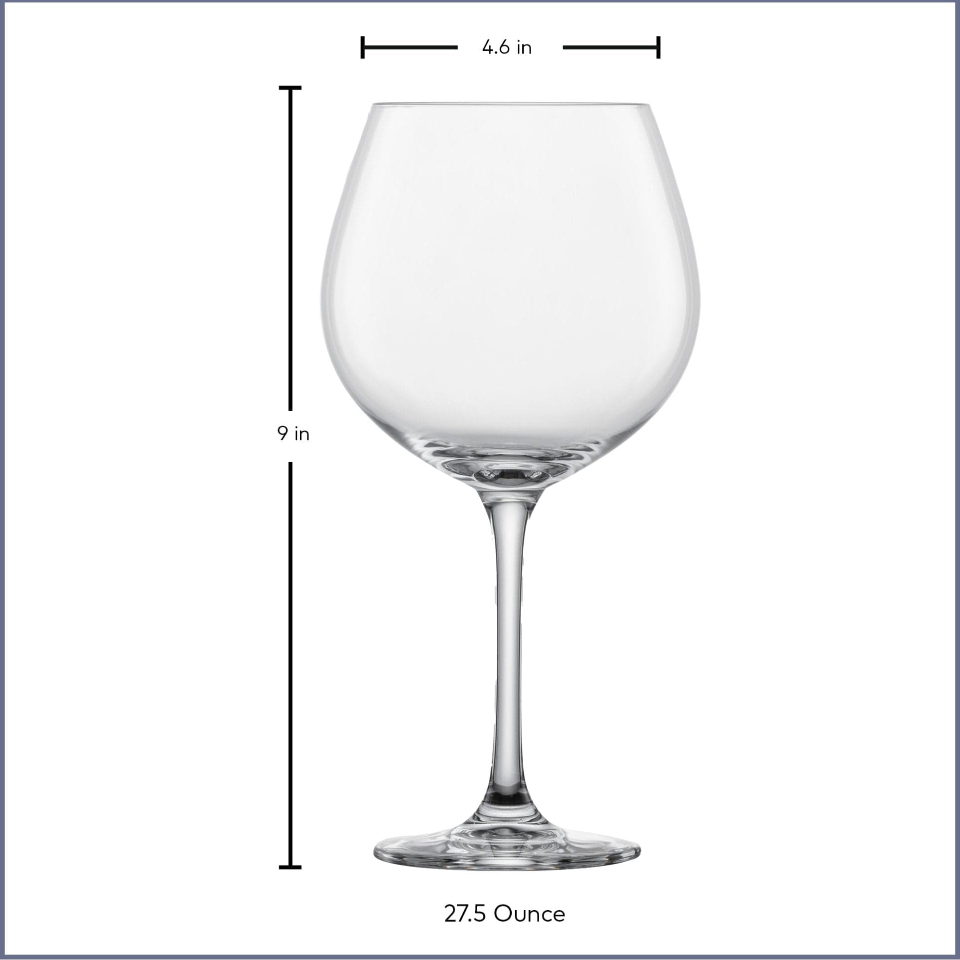 Zwiesel Fortessa Fortessa SZ Tritan Classico Claret Burgundy (140) 27.5oz - Case of 6 - 0003.106227 ZFG-0003.106227