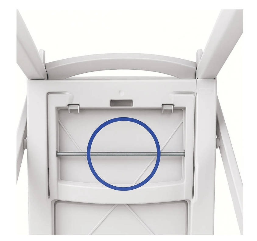 Additional support where it counts — metal reinforcement for unmatched stability.