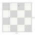 Chivari 16' x 16' Fruitwood Portable Dance Floor with Silver Edge Trim DF-16X16-FRTS-KT