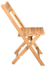 Chivari Slatted Wood Folding Chair in Natural, 1942 Style CFWNS-ZG-T