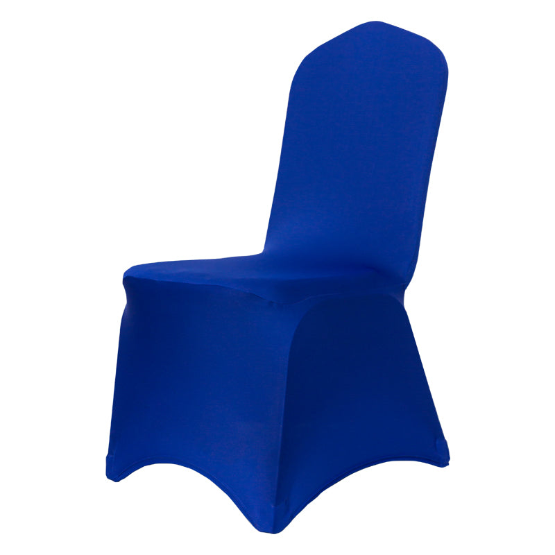 10-Pack Royal Blue Spandex Chair Cover 250gsm by Chivari SX-SPANXCHA-RBL-10