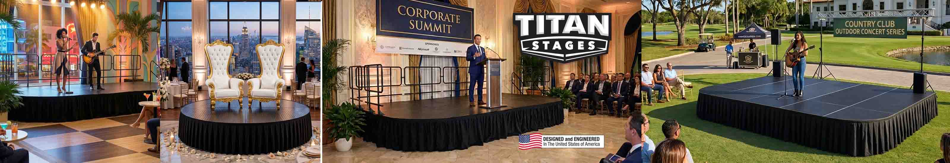 Titan Portable Modular Stages