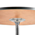 Chivari 10 Metal 36" (3 Foot) Round Cocktail Table Kits + Steel Table Cart CART109-36-RD36M-10