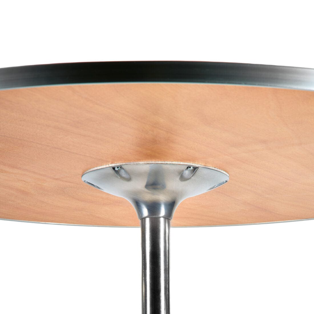 Chivari 12 Metal 36" (3 Foot) Round Cocktail Table Kits + Cocktail Table Cart CART116HG-RD36M-12