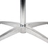 Chivari 12 Metal 36" (3 Foot) Round Cocktail Table Kits + Cocktail Table Cart CART116HG-RD36M-12