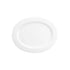 Zwiesel Fortessa Fortessa Amanda White Embossed Oval Platter 12" (30cm) - Case of 6 - 7000.FFD.13 ZFG-7000.FFD.13
