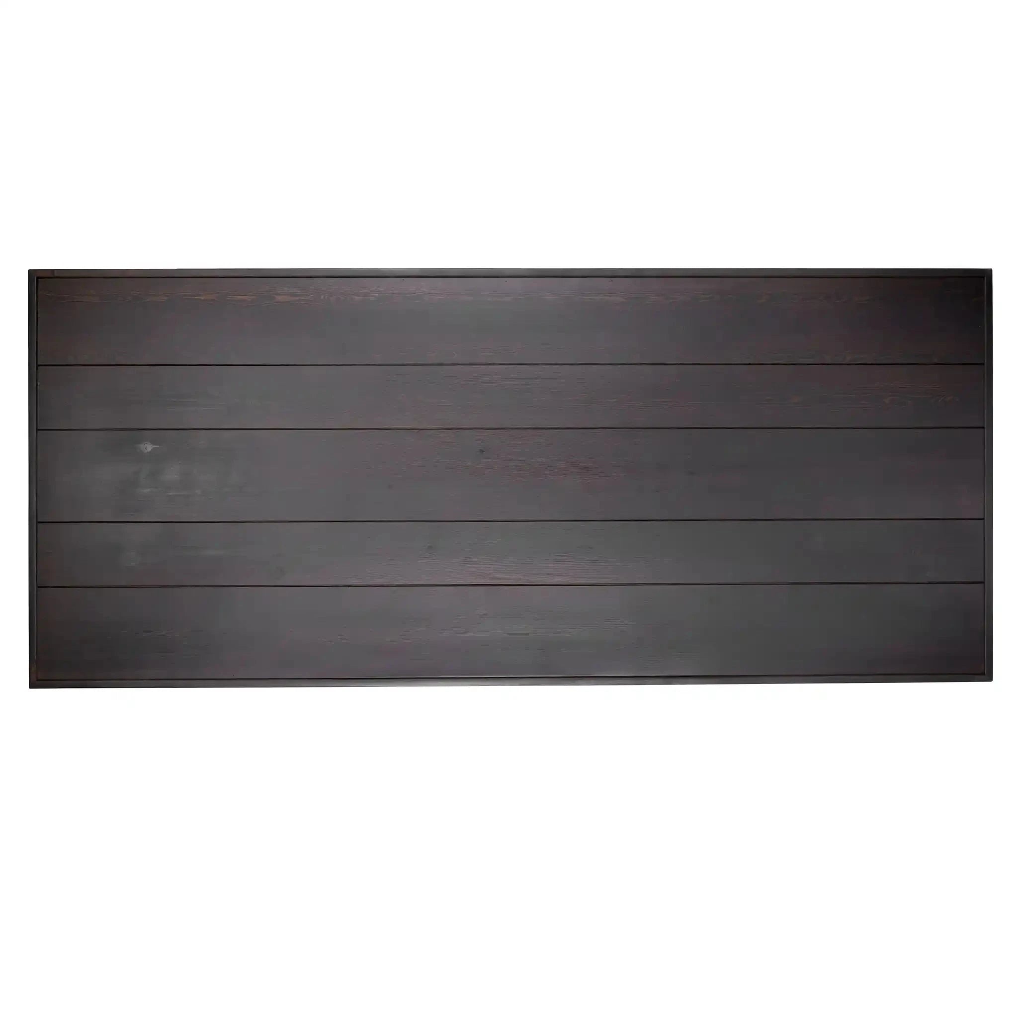 Chivari 72" x 30" Fruitwood  Farm Table Conversion Kit for Banquet Tables TFARMCKT7230-FTW-AX-T