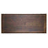 Chivari 72" x 30" Fruitwood  Farm Table Conversion Kit for Banquet Tables TFARMCKT7230-FTW-AX-T