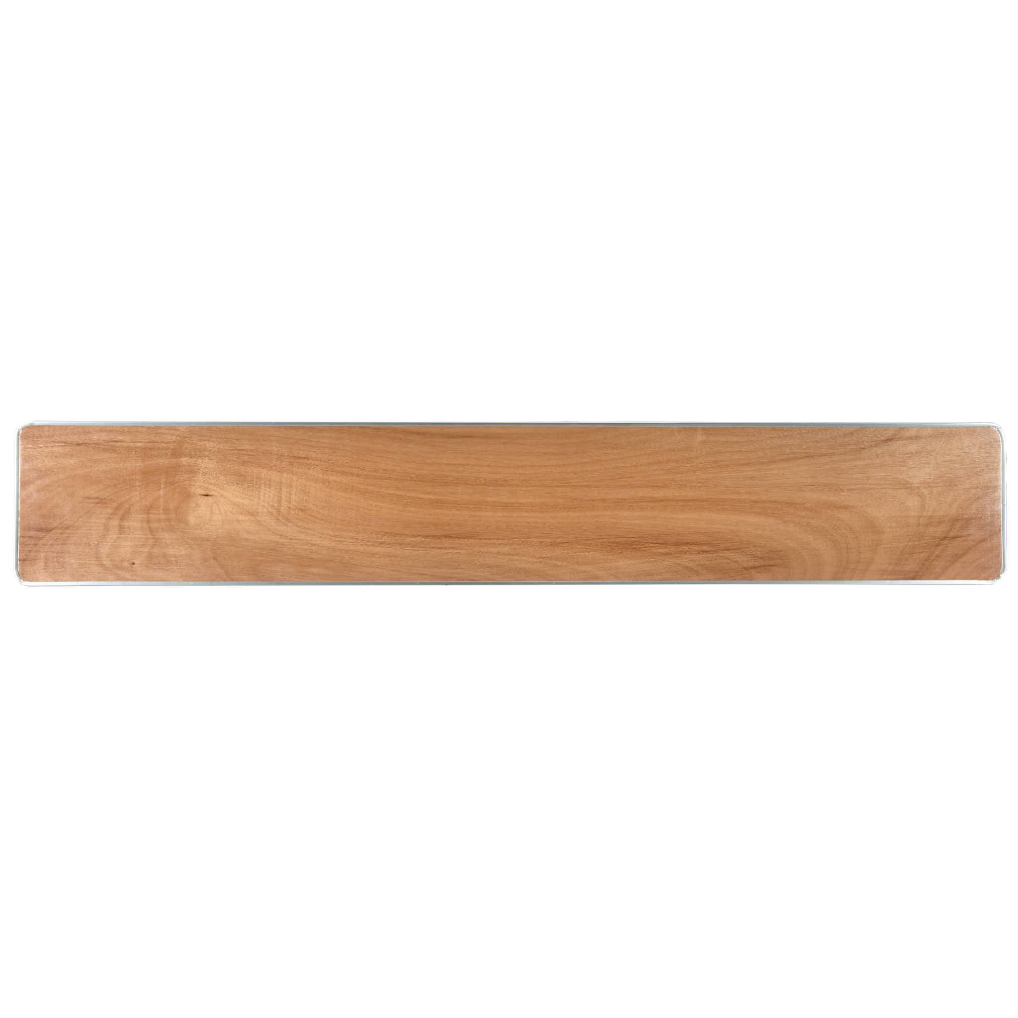 Chivari 6 Foot (72"x 12") Rectangle Plywood Gray Bar Top Buffet Riser BARPLYRT72MG-AX-T