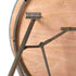 Chivari 72" (6 Foot) Round Heavy Duty Metal Edge Plywood Folding Banquet Table with Steel Skeleton™ TPLYRD72M-ST-AX