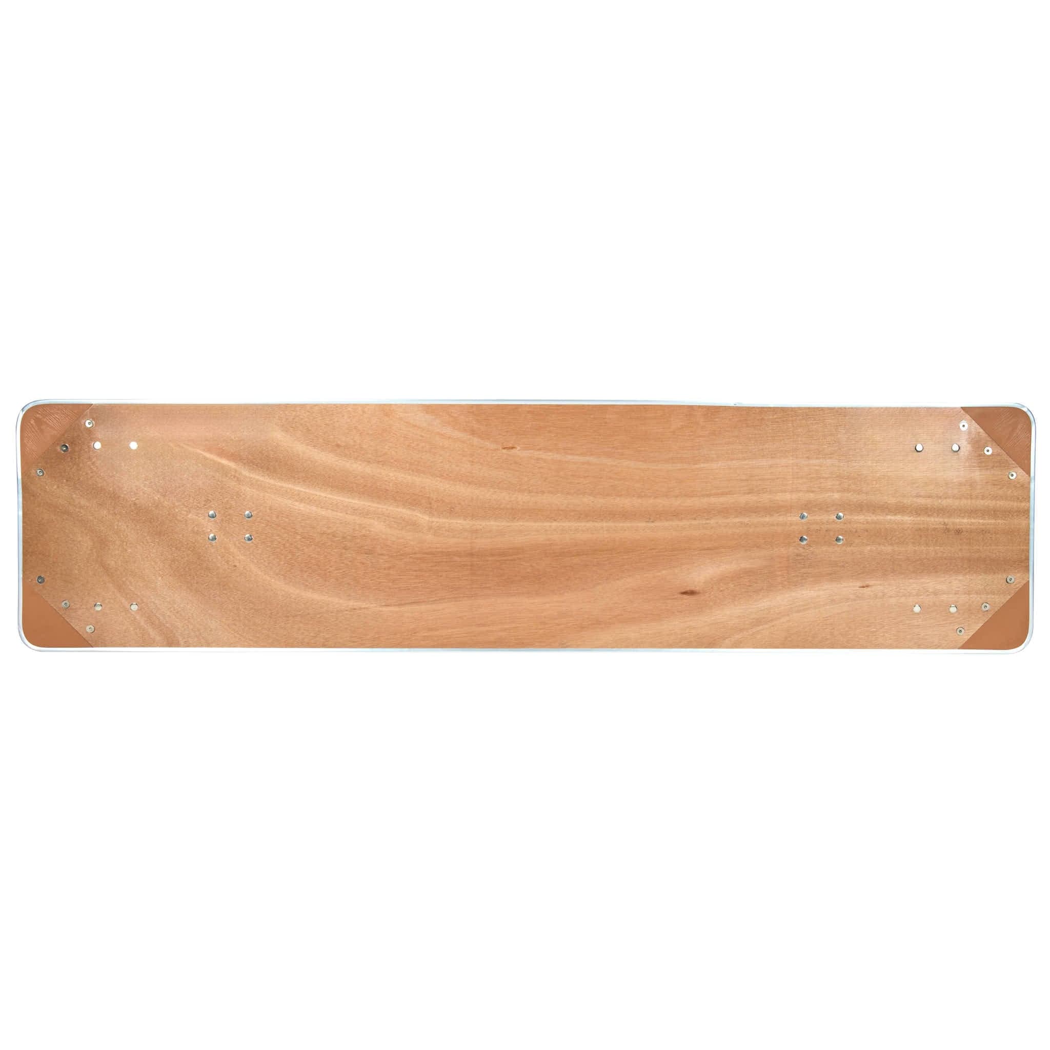 Chivari 72" x 18" (6 Foot) Rectangle Heavy Duty Plywood Folding Table with Steel Skeleton™ TPLYRT7218M-ST-AX