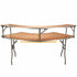 Chivari 7 Foot (84"x 12") Gray Serpentine Plywood Bar Top Buffet Riser BARPLYSERP84MG-AX-T