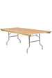 Chivari 96" x 48" (8 Foot) Rectangle Plywood Folding Table TPLYRT9648M-AX-T