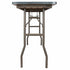 Chivari 96" x 18" (8 Foot) Rectangle Heavy Duty Plywood Folding Table with Steel Skeleton™ TPLYRT9618M-ST-AX
