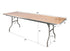 Chivari 96" x 30" (8 Foot) Rectangle Plywood Folding Table with Steel Skeleton™ TPLYRT9630M-ST-AX