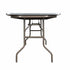Chivari 96" x 30" (8 Foot) Rectangle Plywood Folding Table with Steel Skeleton™ TPLYRT9630M-ST-AX