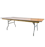 96" x 48" (8 Foot) Rectangle CornerMax Plywood Folding Table