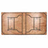 Chivari 96" x 48" (8 Foot) Rectangle Plywood Folding Table with Steel Skeleton™ TPLYRT9648M-ST-AX