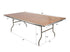 Chivari 96" x 48" (8 Foot) Rectangle Plywood Folding Table with Steel Skeleton™ TPLYRT9648M-ST-AX