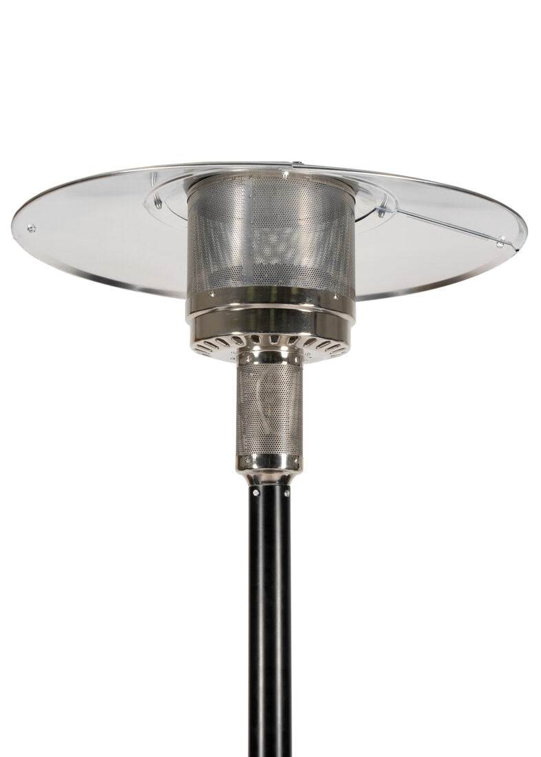 Black Propane Standing Patio Outdoor Heater 41000 BTU