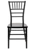 Black Resin Steel Skeleton™ Chiavari Chair