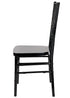 Black Resin Steel Skeleton™ Chiavari Chair