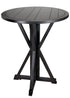 3 Foot (36") Black Round Farmhouse Cocktail Table Assembly Required