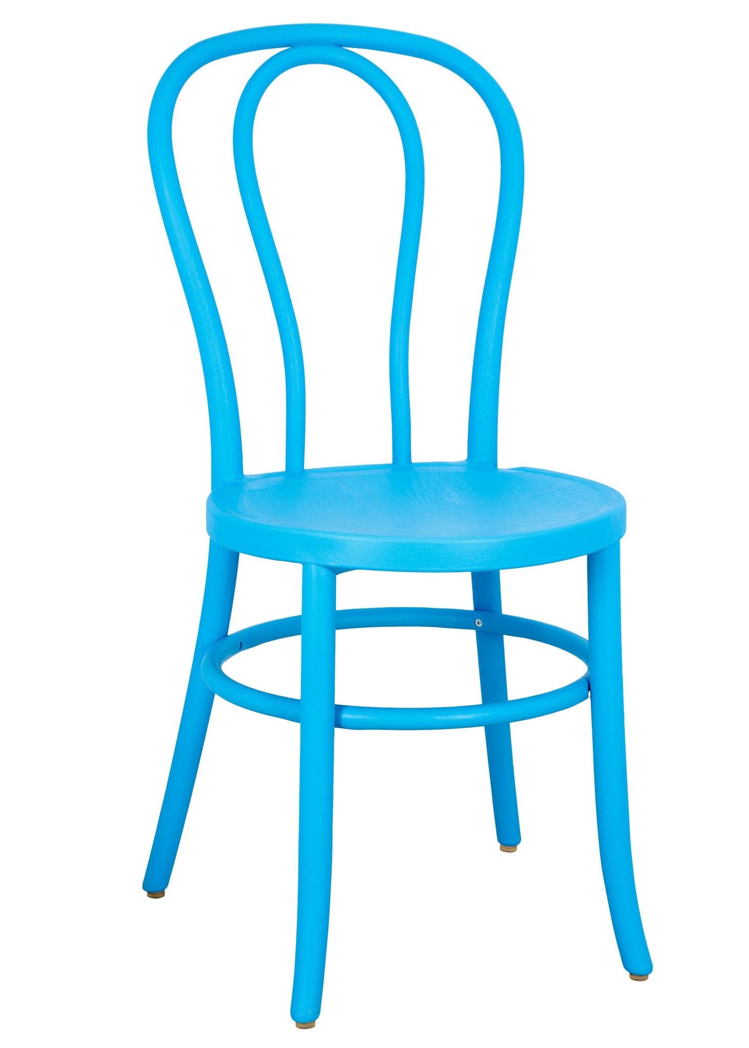 Sky Blue Resin Bentwood Festive Chair