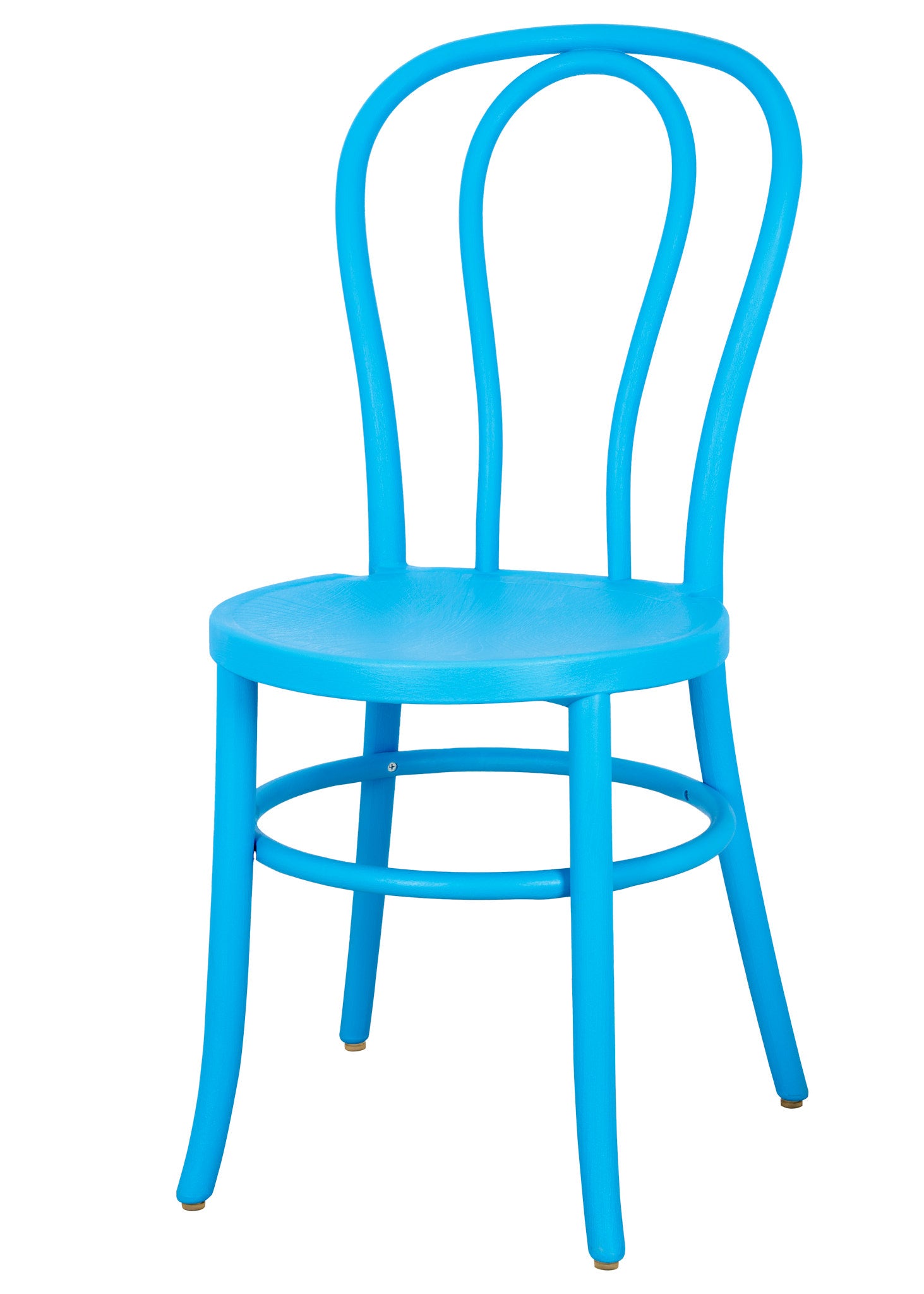 Sky Blue Resin Bentwood Festive Chair