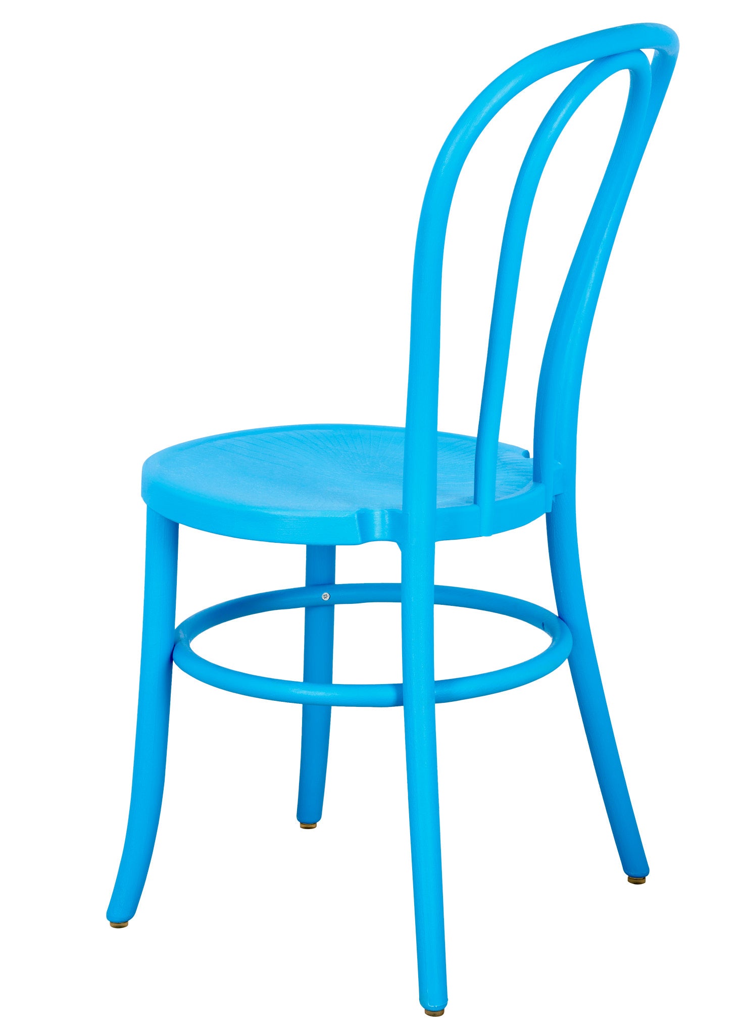 Sky Blue Resin Bentwood Festive Chair