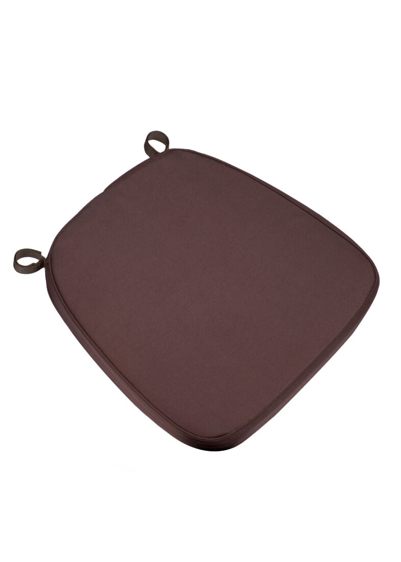 Brown 2.0" Thick Chiavari Chair Cushion CUSHSTRAPBRN-T