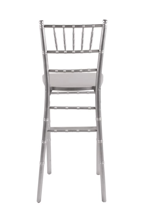 Silver Wood Chiavari Barstool