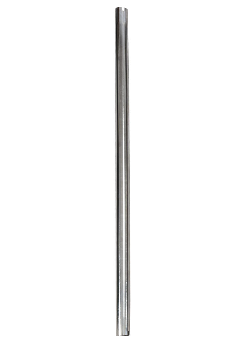 32″ Round Stainless Steel Bar Height Cocktail Table