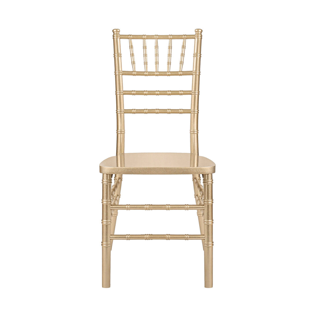 Gold ToughWood Chiavari Chair by Chivari Front CCWG-HU-T